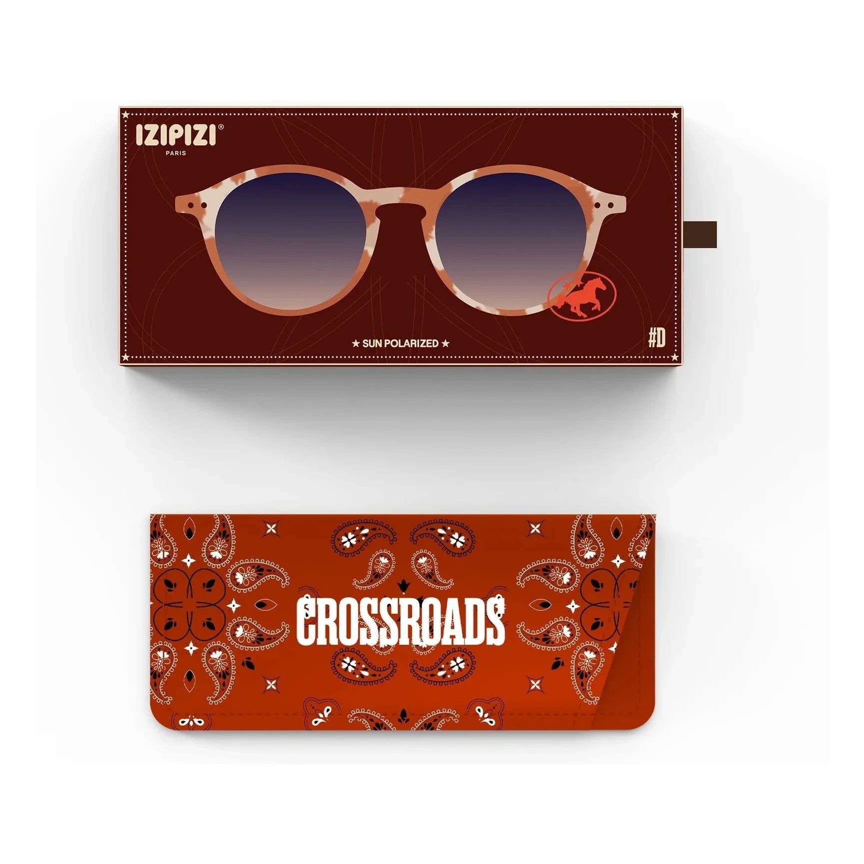 IZIPIZI - Polarisierte Sonnenbrille #D | Rot