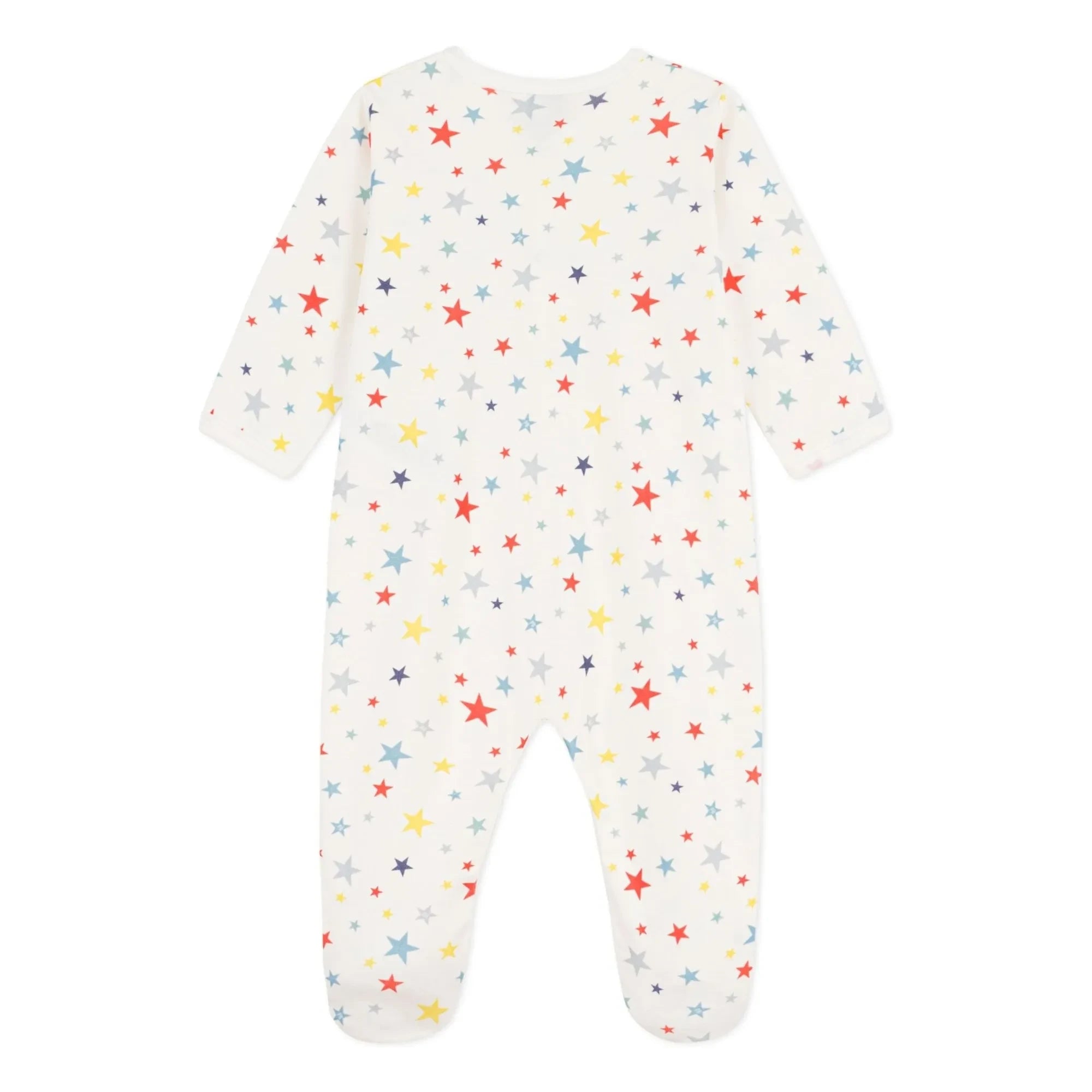 Petit Bateau - Strampler mit Sternen | Weiß