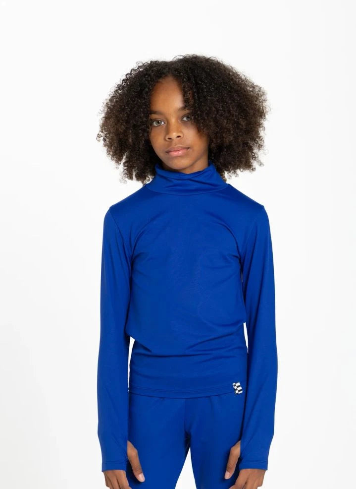 Finger in the nose - Punktierter Fischermannt-Sweat | Marineblau