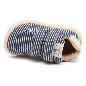 bisgaard - Gestreifte Kratz-Sneaker | Marineblau