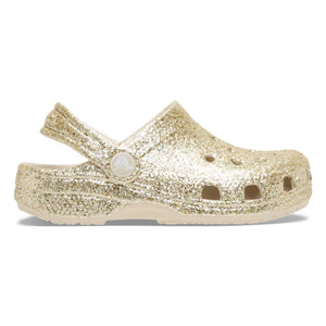 Crocs – Classic Crush Glitzer Clogs | Sand