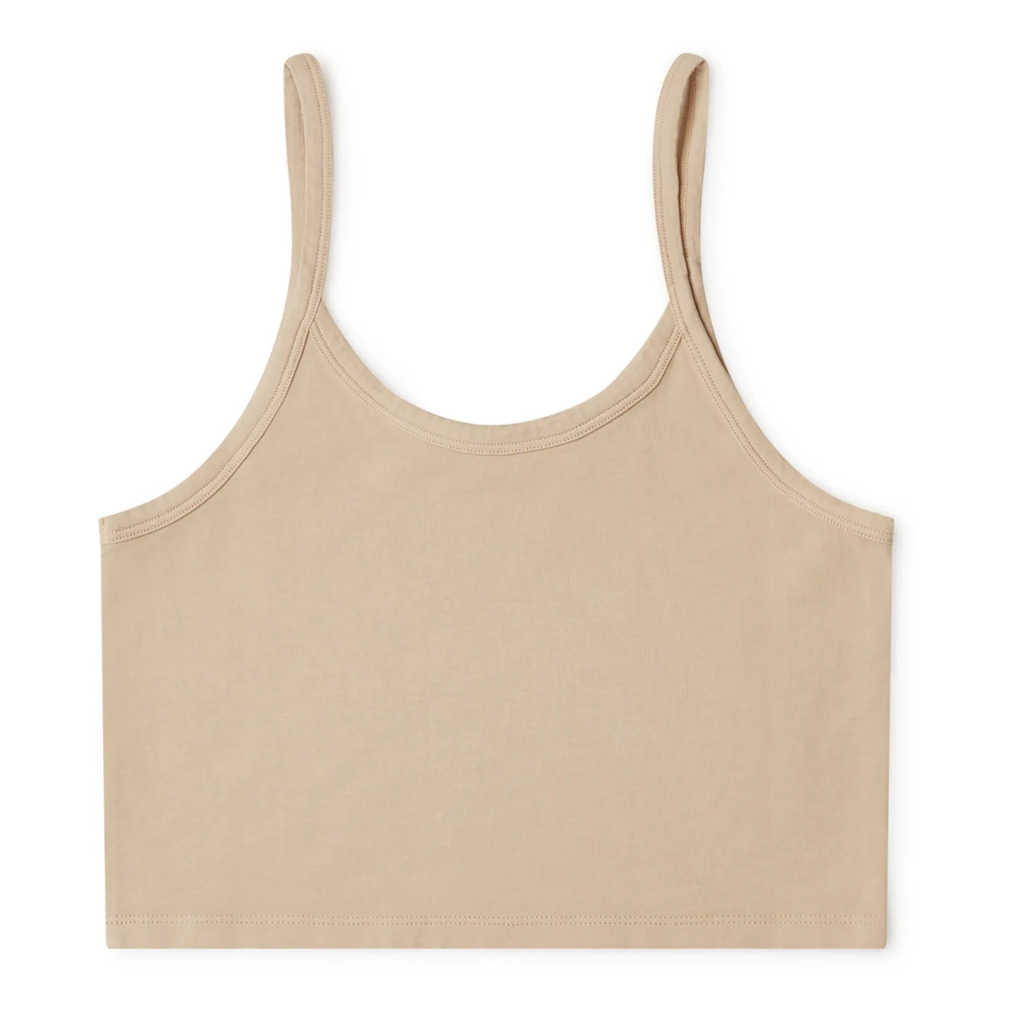 Matona - Gekürztes Bio-Baumwoll-Top - Damenkollektion | Puder