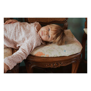 Risu Risu - Naviga Bio-Baumwollmusselin Blumen-Pyjama | Rosa