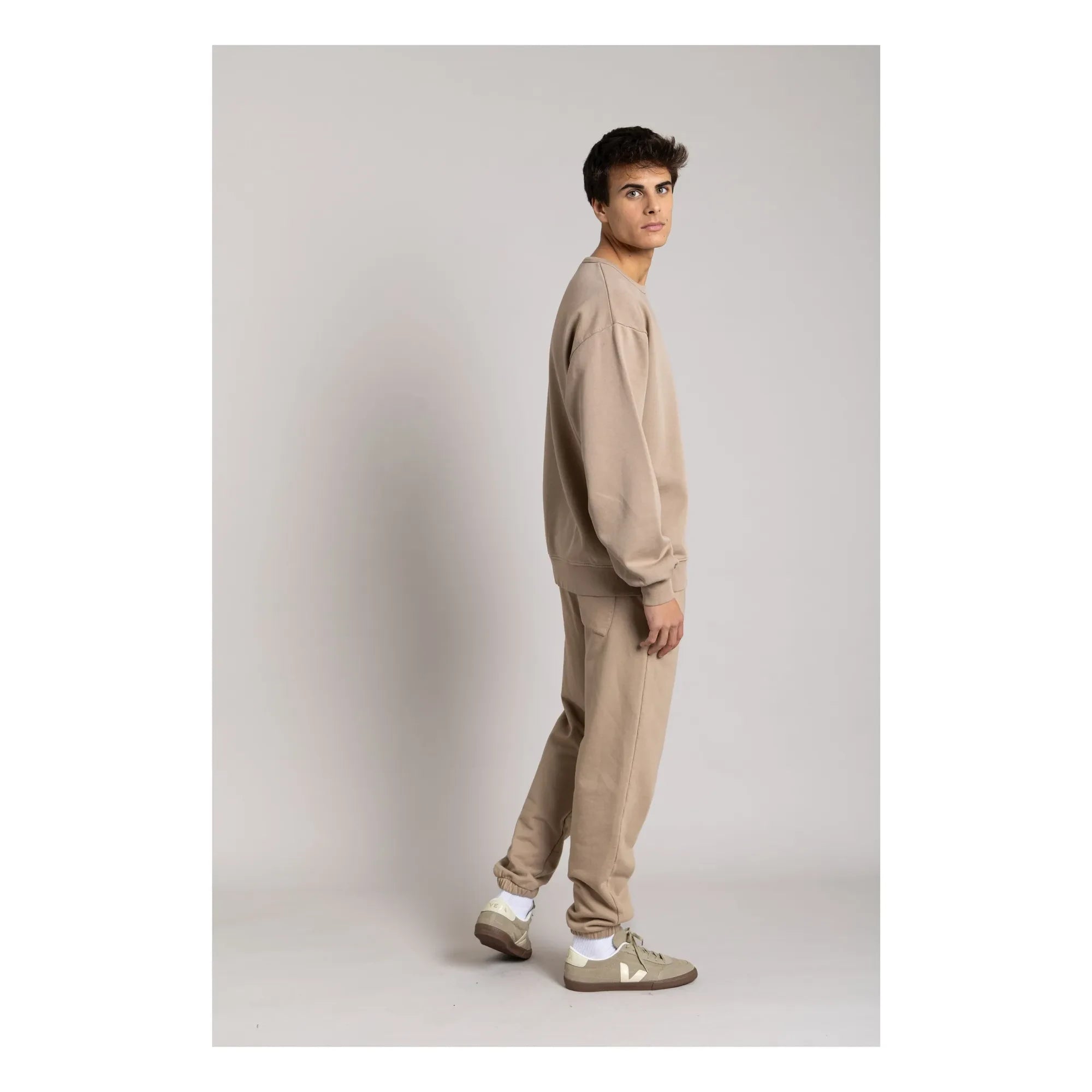 Smallable Man - Jogger Shuffle Bio-Baumwolle | Dunkelbraun
