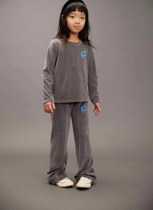 Mini Rodini - Clover Organik Pamuklu Jogger | Gri