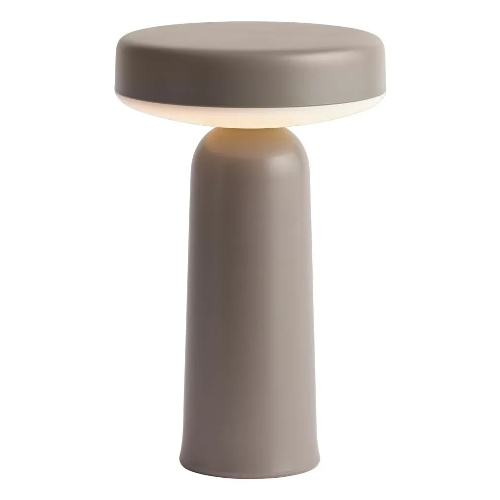 Muuto - Tischleuchte Ease, Johan Van Hengel | Taupebraun