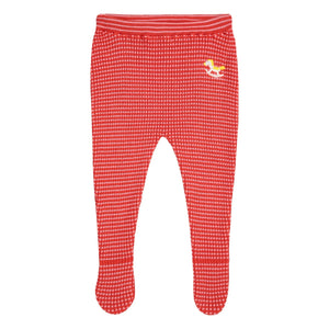 Bobo Choses – Bio-Baumwoll-Leggings mit Erbsenmuster | Rot
