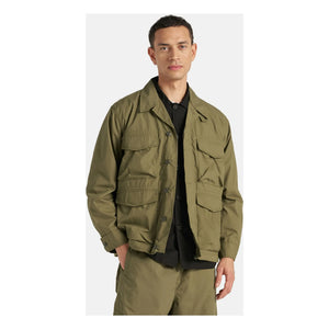 Universal Works – Jacke aus recyceltem Fallschirmgewebe | Olivgrün