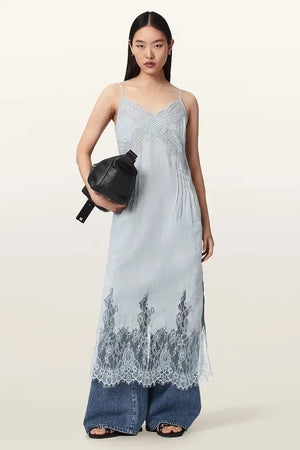 AllSaints SAMIA keten iç çamaşırı elbisesi