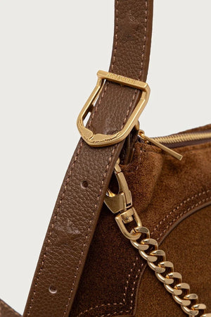 Kadın süet crossbody çanta JIM