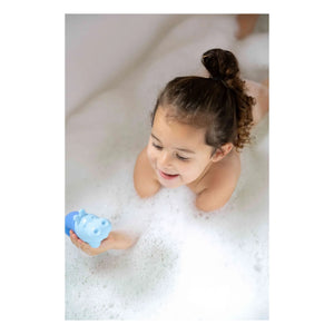 Quut - Squeezi Hippo Badewannenspielzeug | Blau