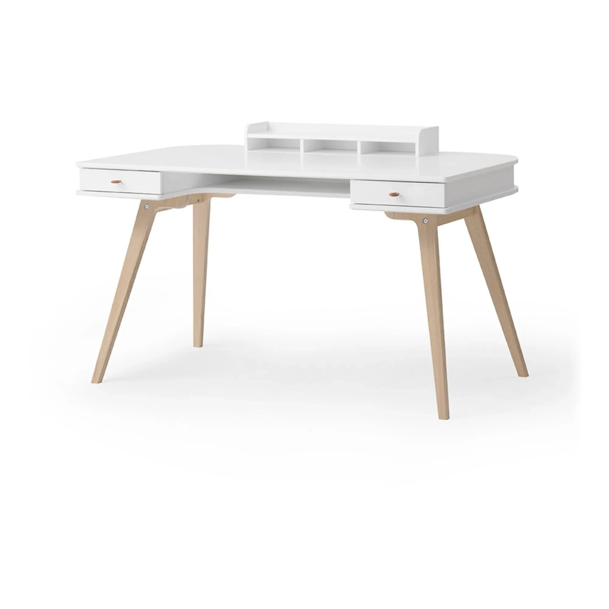 Oliver Furniture - Ahşap Masa, 66 cm | Beyaz