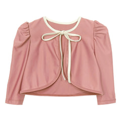 Mipounet - Noélie Mayo-Strickjacke | Puderrosa