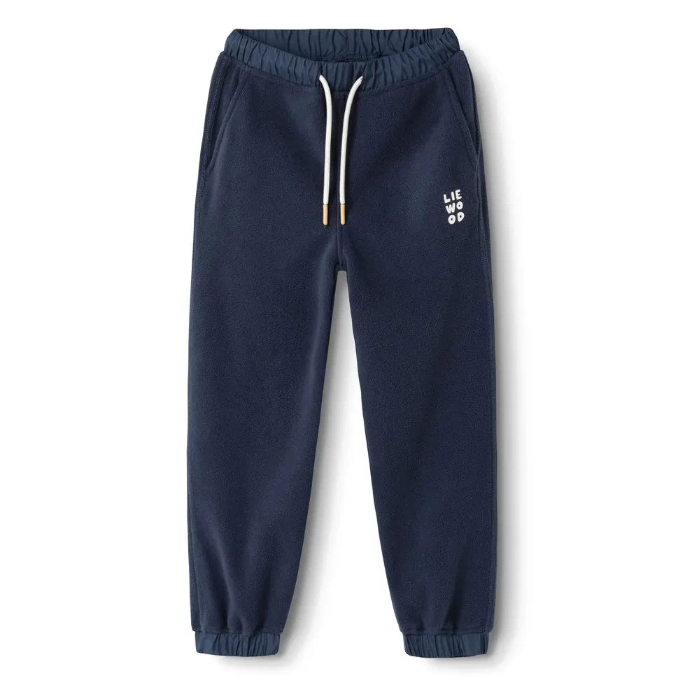 Liewood - Wendy Fleece Joggerhose aus recycelten Fasern | Marineblau