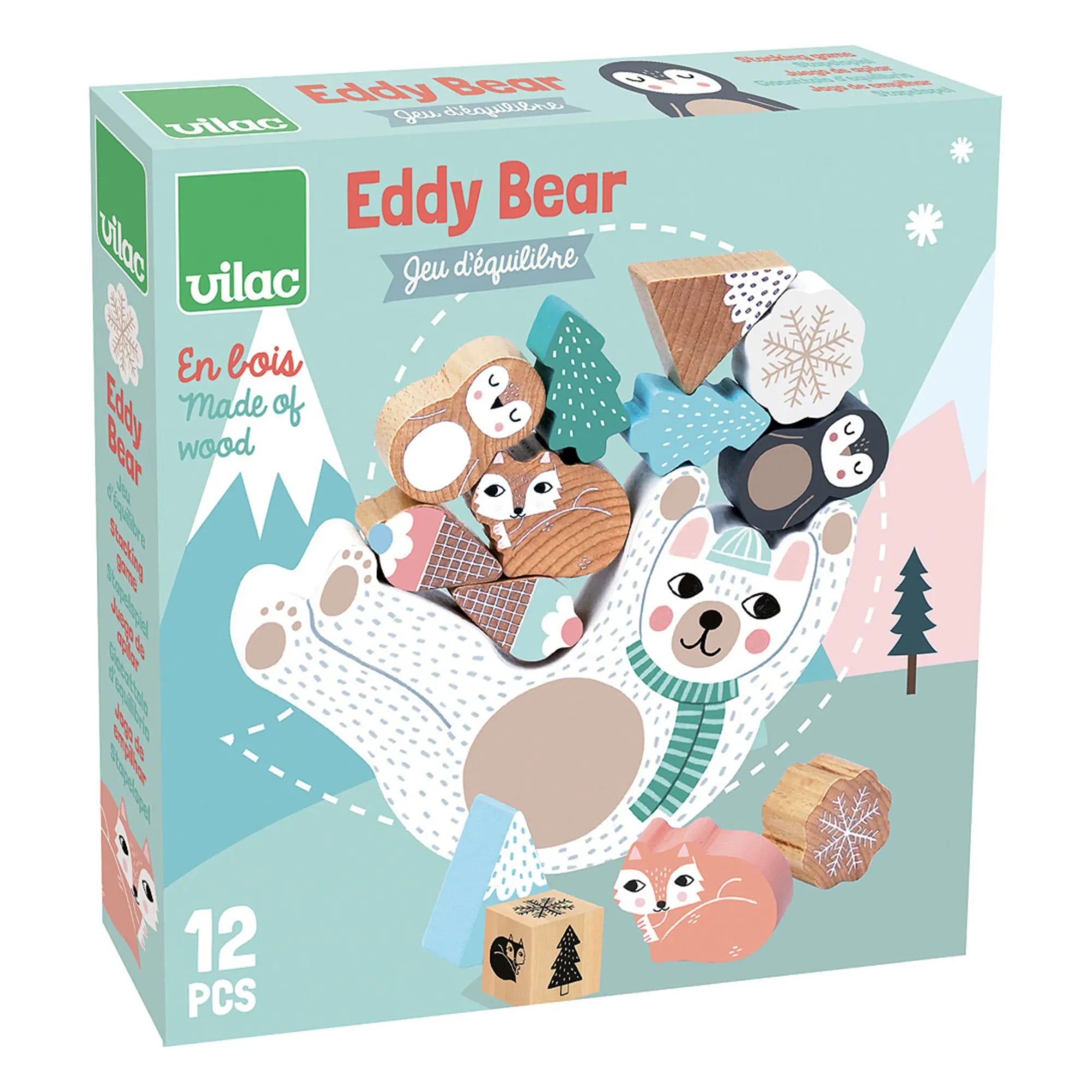 Vilac - Eddy Bär Holz-Balancespiel - Michelle Carlslund
