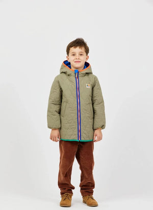 Arsène et Les Pipelettes - Wendbare Steppjacke | Khaki