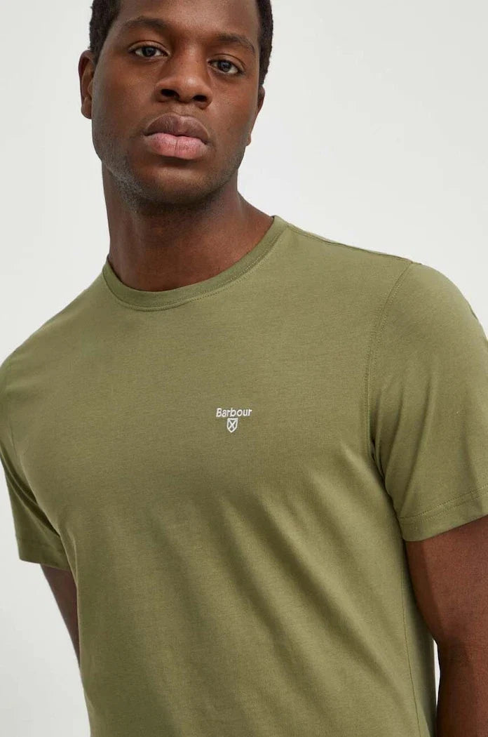 Barbour erkek pamuklu basic tişört ESSENTIALS