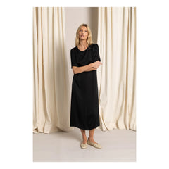 Smallable Woman - Edith T-shirt Kleid | Schwarz