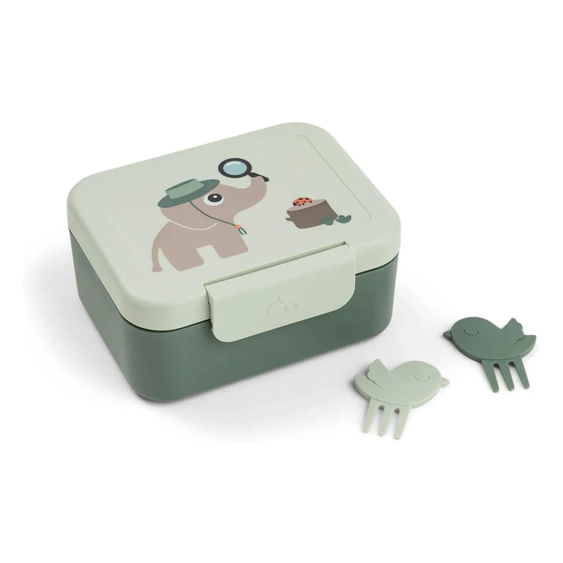 Done by deer - Trails Snackbox | Dunkelgrün