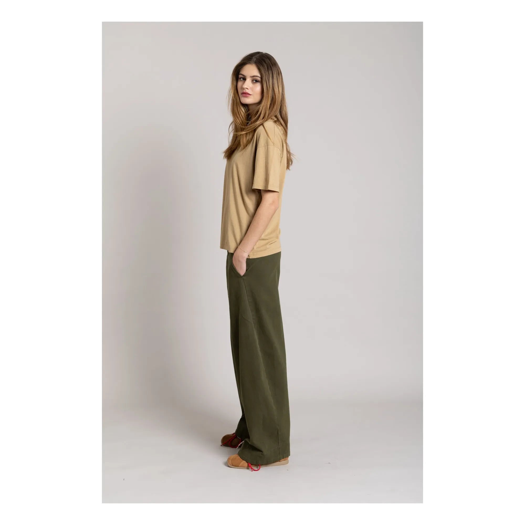 Smallable Woman - Hana T-Shirt aus Bio-Baumwolle | Camel