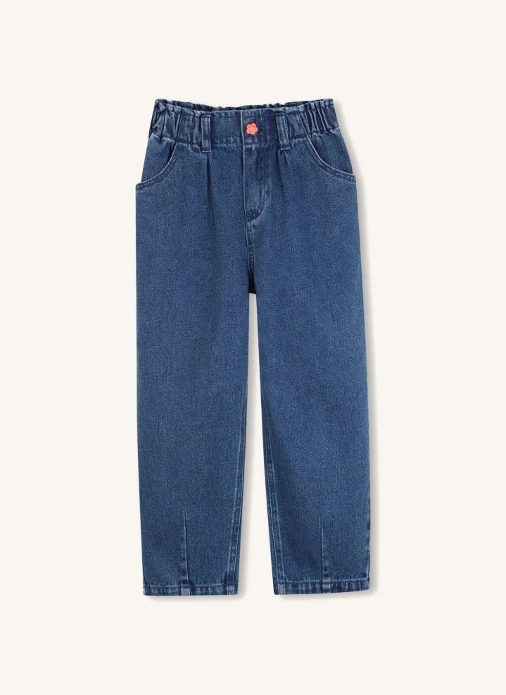Kenzo - Düz Kesim Elastik Jean | Mavi