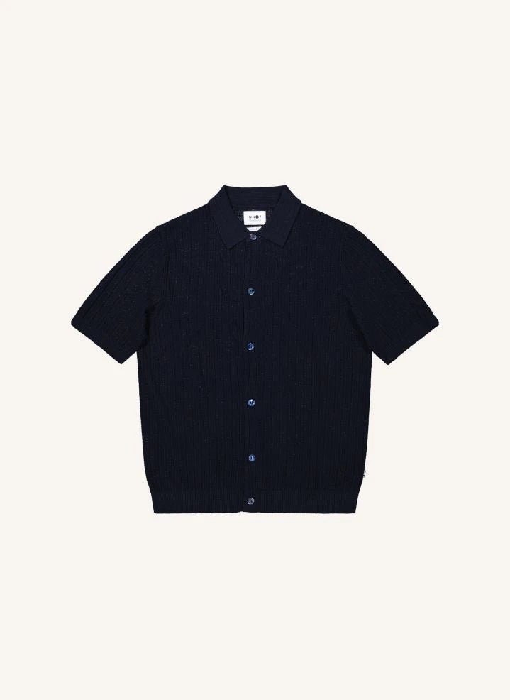 NN.07 - File Poloshirt Nolan 6577 | Marineblau