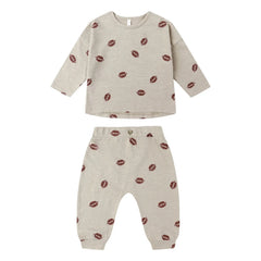 Rylee + Cru - Fußball-T-Shirt- und Hosen-Set | Stone