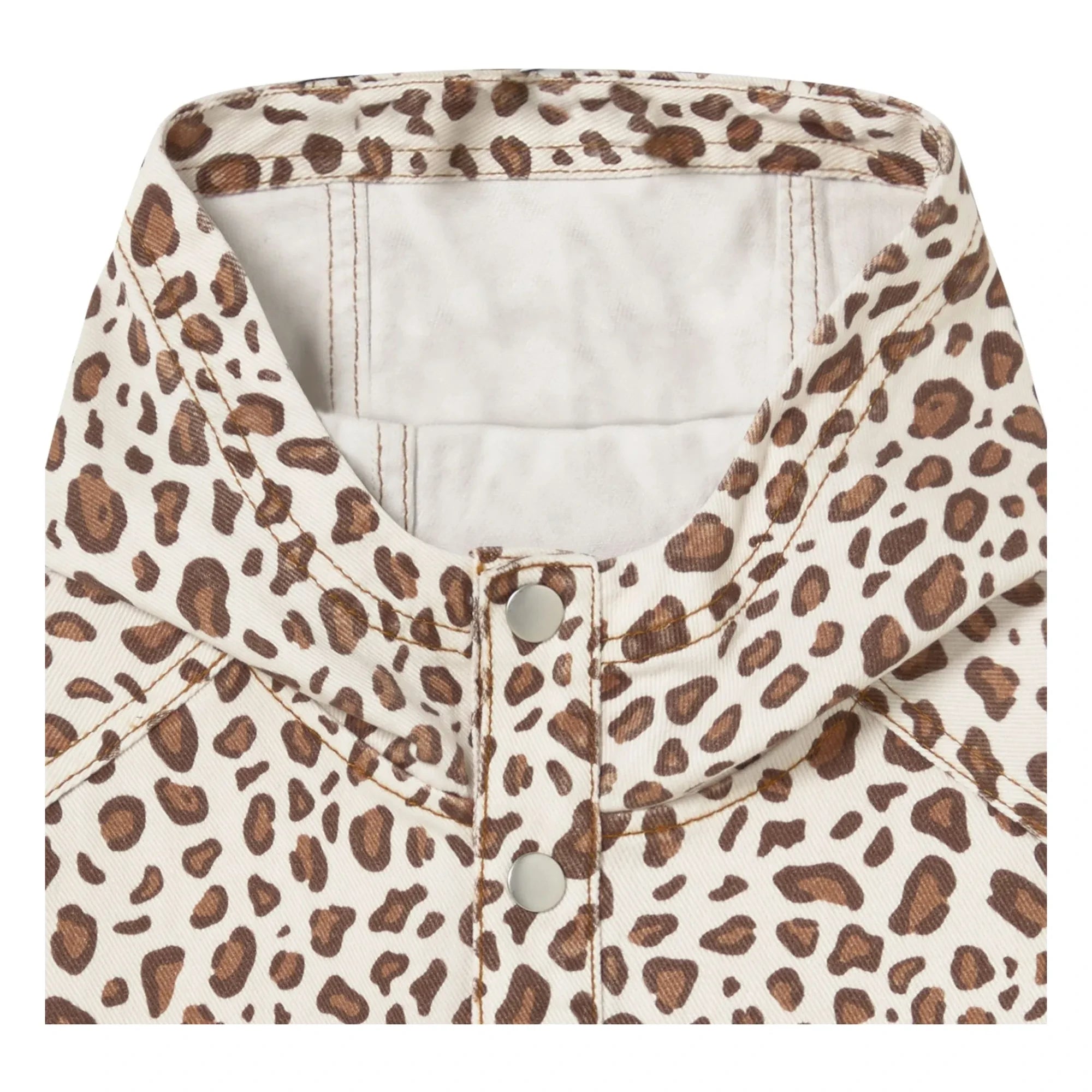Tinycottons - Leopardenjacke | Weiß