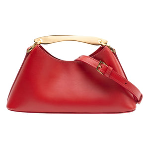 Elleme - Tasche Mini Boomerang Leder | Rot