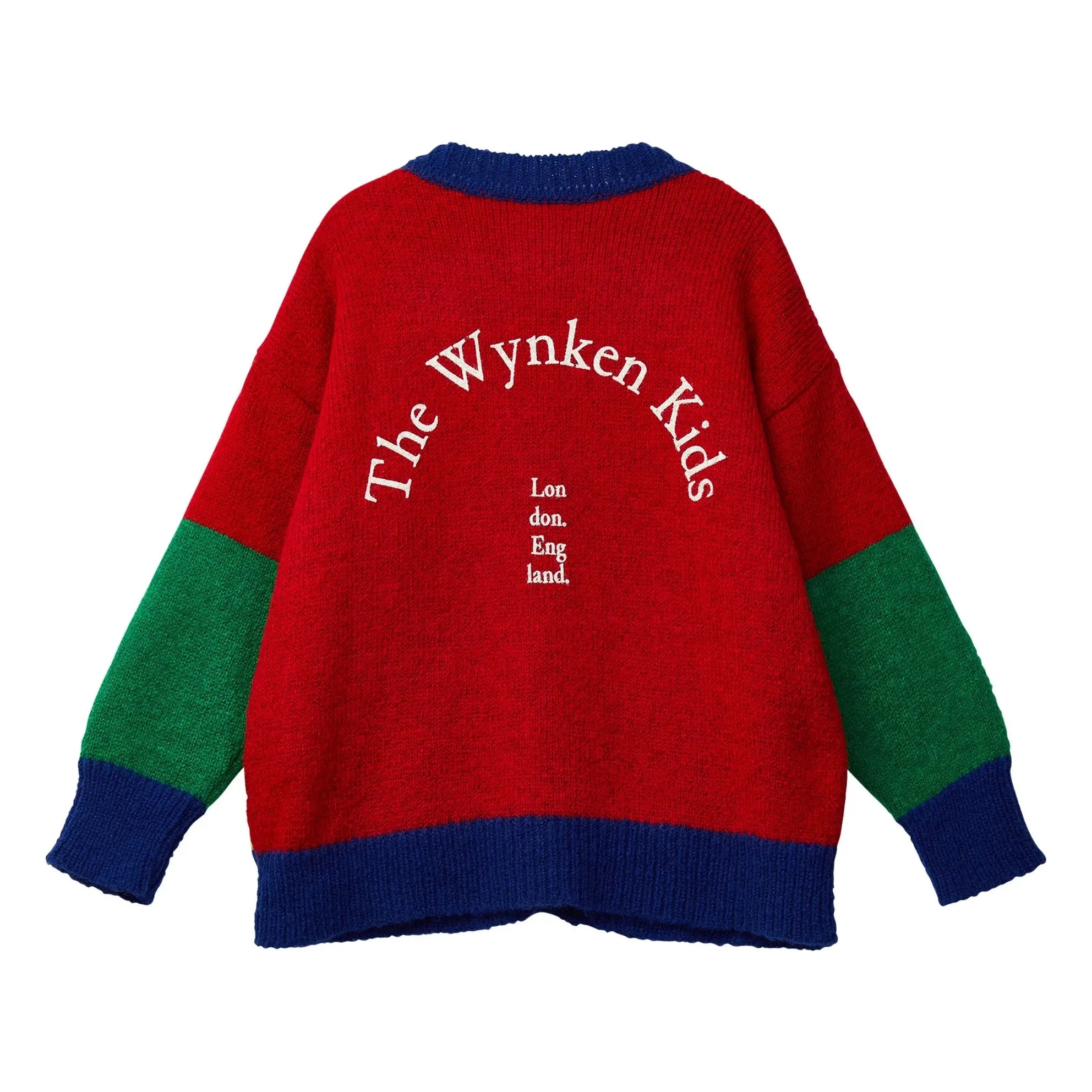 Wynken - Lively Lento Strickjacke aus Wolle | Rot