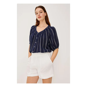 Rails - Gestreifte Bluse Rix | Marineblau