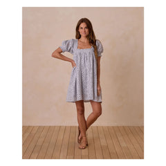 Rylee + Cru - Milan Ajour-Kleid | Hellblau