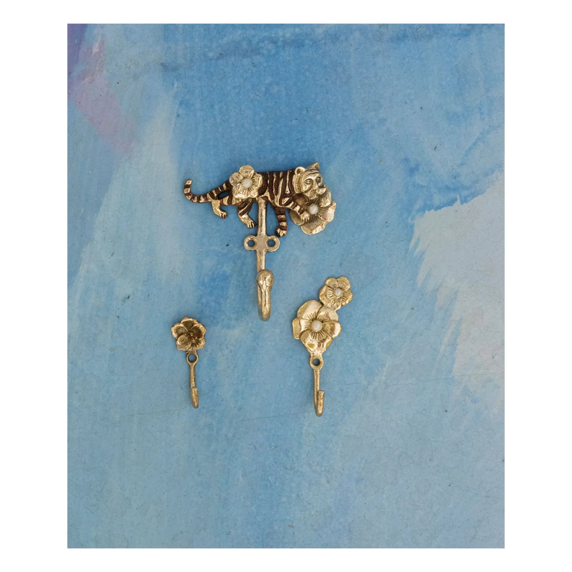 Doing Goods - Maisie Flower Haken | Messing