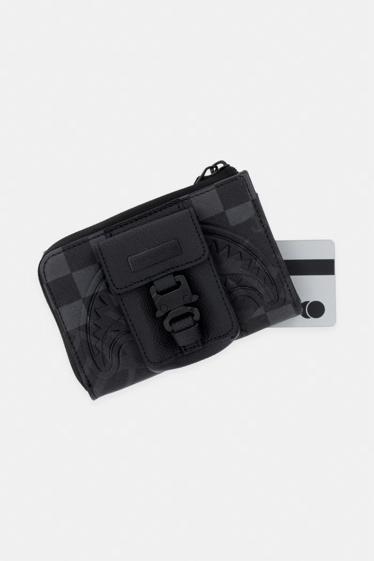 Sprayground - Schwarze Kunstleder-Geldbörse 910W9054NSZ