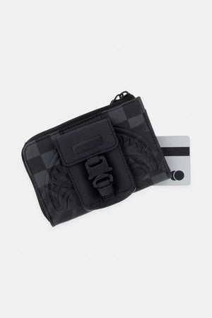 Sprayground - Schwarze Kunstleder-Geldbörse 910W9054NSZ