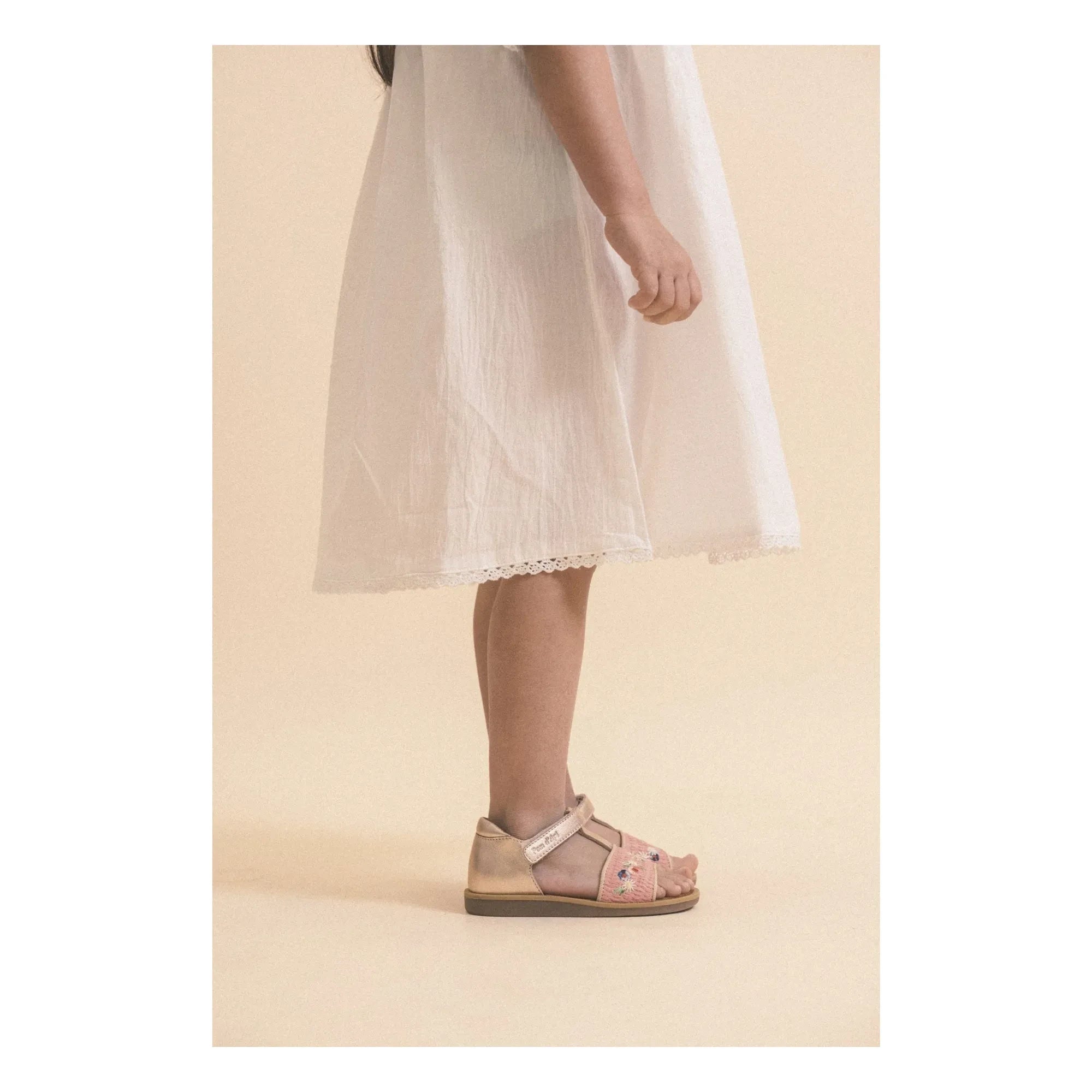 Pom d'Api - Air Natur Fleurs Sandalen | Rosa
