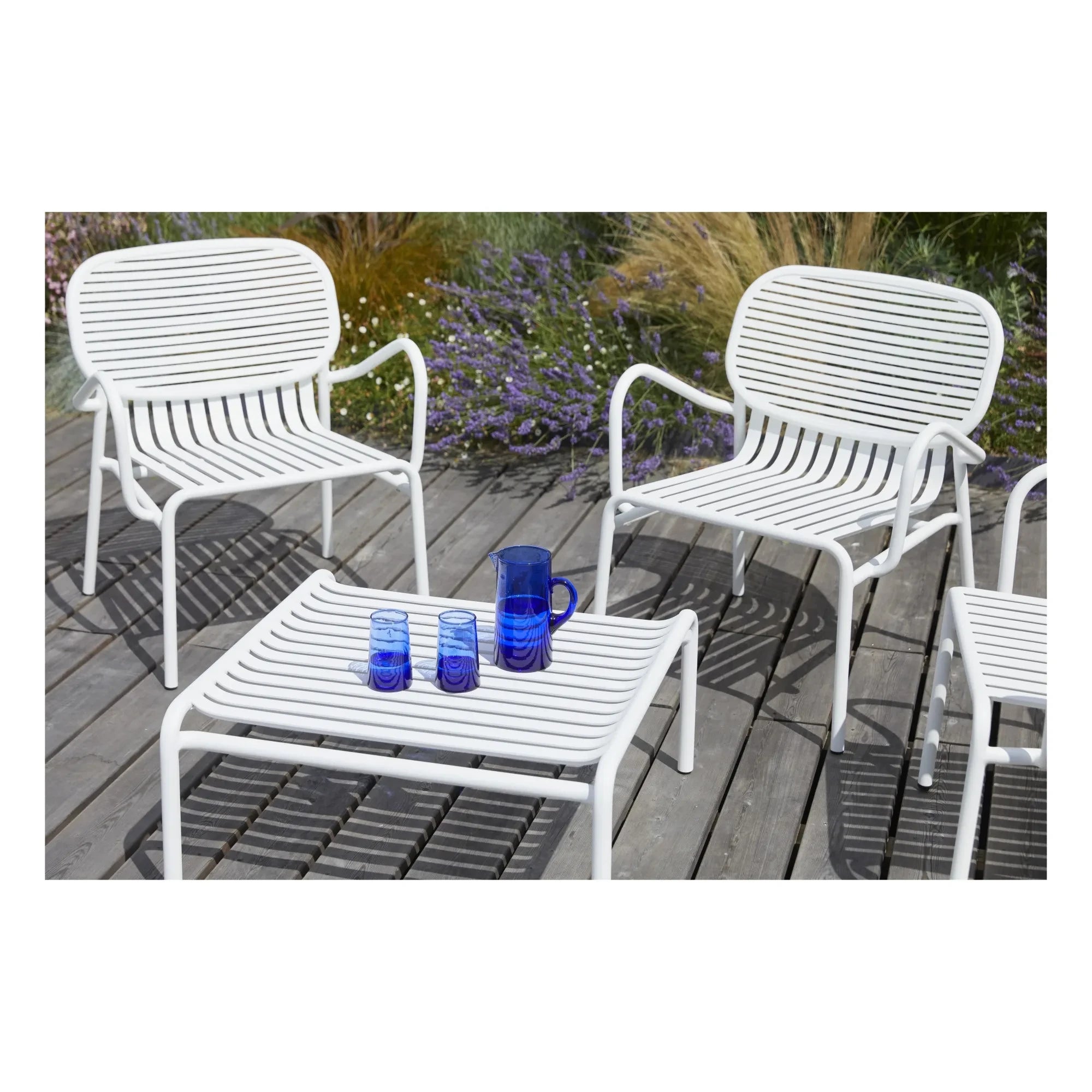 Petite Friture - Wochenende Sessel - 2er Set | Weiß