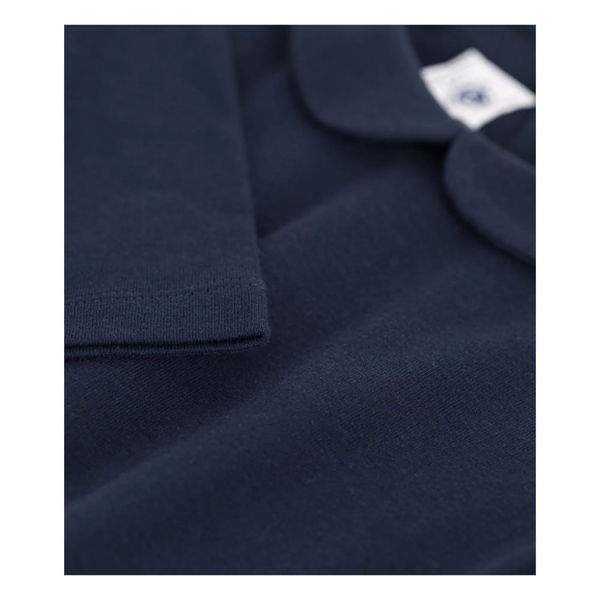 Petit Bateau - Coving Peter Pan Kragen T-Shirt | Marineblau