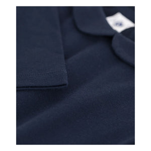Petit Bateau - Coving Peter Pan Kragen T-Shirt | Marineblau