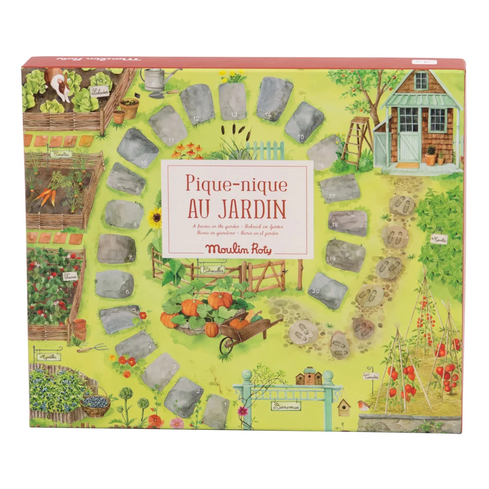 Moulin Roty - Garten-Picknick-Spiel