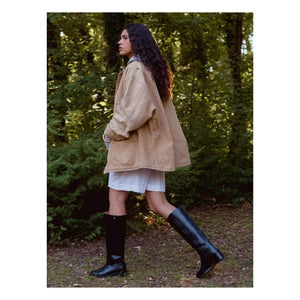 Socque Paris - Dune Hohe Stiefel | Schwarz