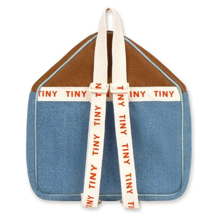 Tinycottons – Selbstgenähter Rucksack | Blau
