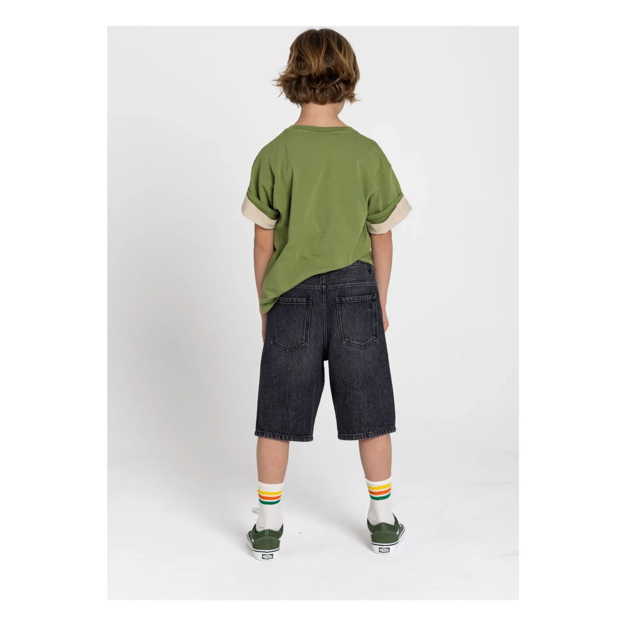 Hundred Pieces - Jeans-Bermudashorts Conrad | Denim Grau