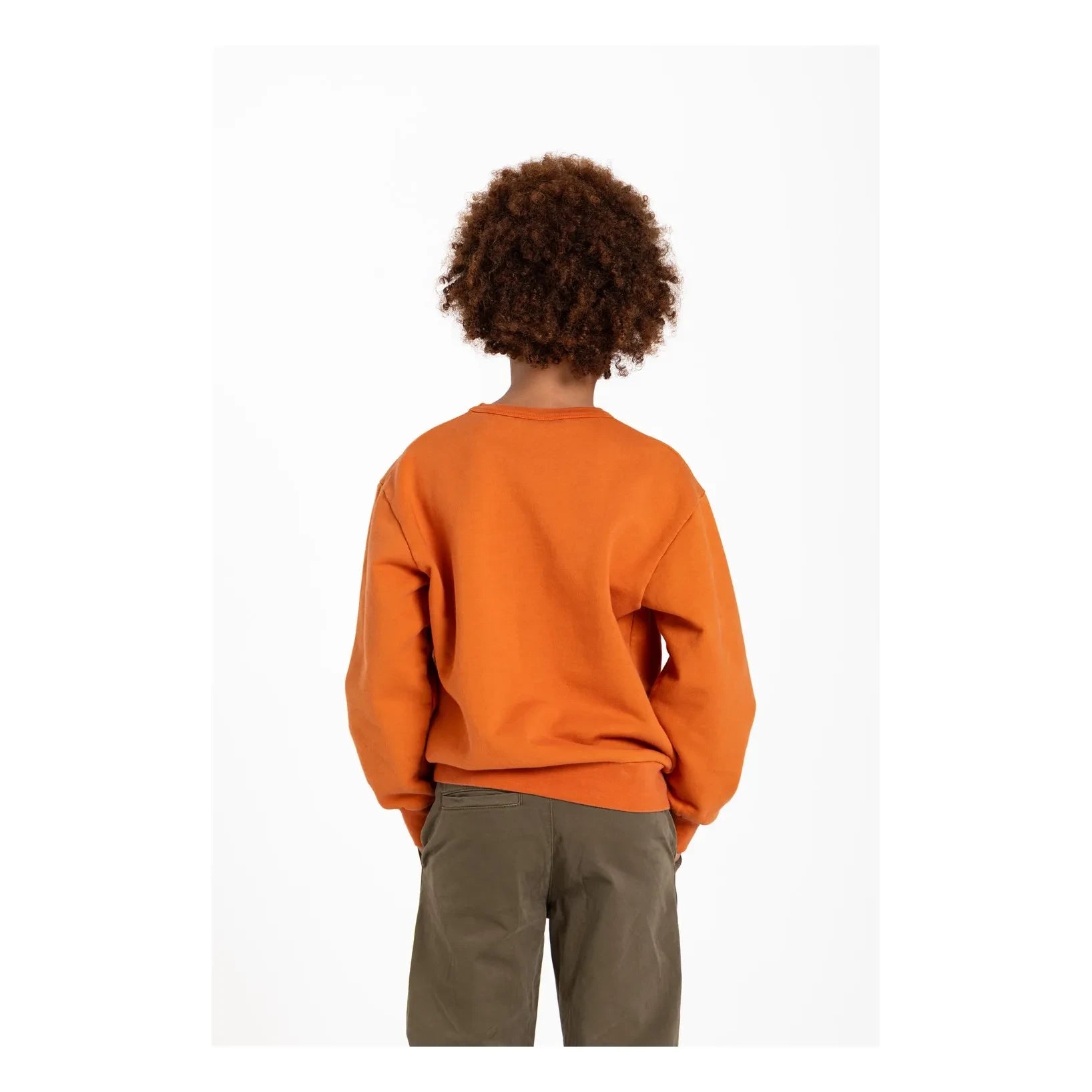 Hundred Pieces - Ryde Spaghetti Organik Pamuk Sweatshirt | Pas Kırmızısı