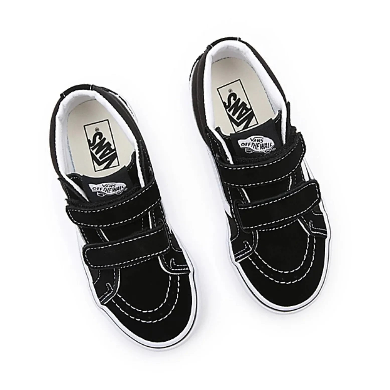 Vans - SK8-Mid Reissue Klett-Sneaker | Schwarz