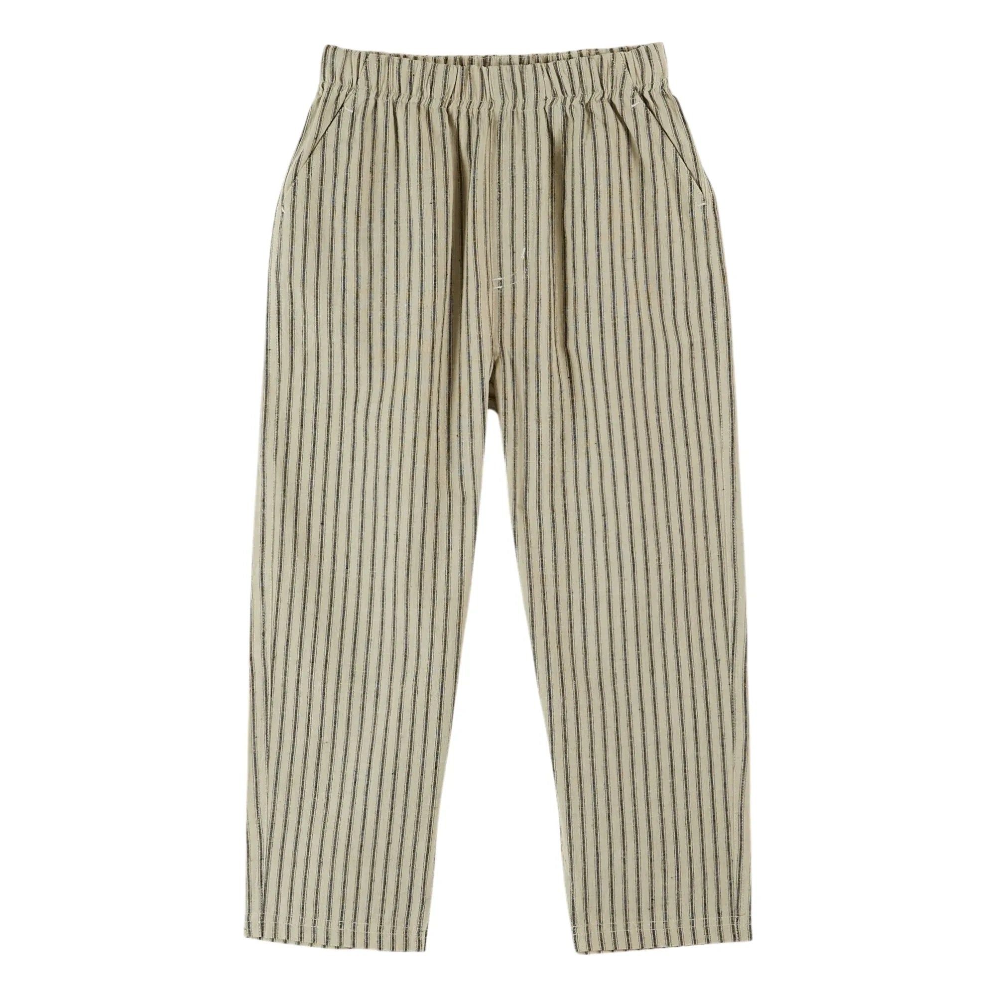 Emile et Ida - Gestreifte Hose | Natur