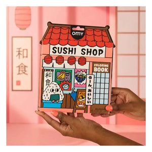 Omy - Boutique Boyama Kitabı - Sushi Shop