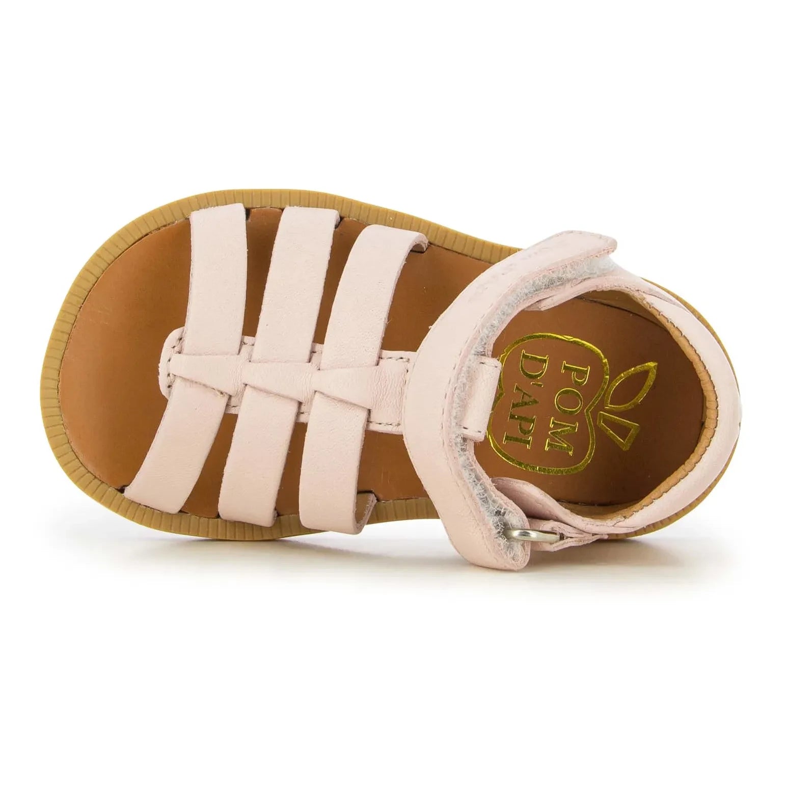Pom d'Api - Poppy Sandalen mit Schnalle | Puderrosa