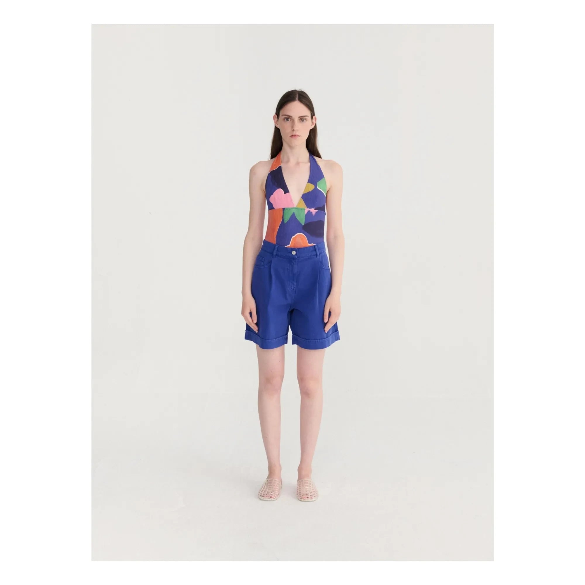 Bobo Choses - Blooming Color Badeanzug | Blau