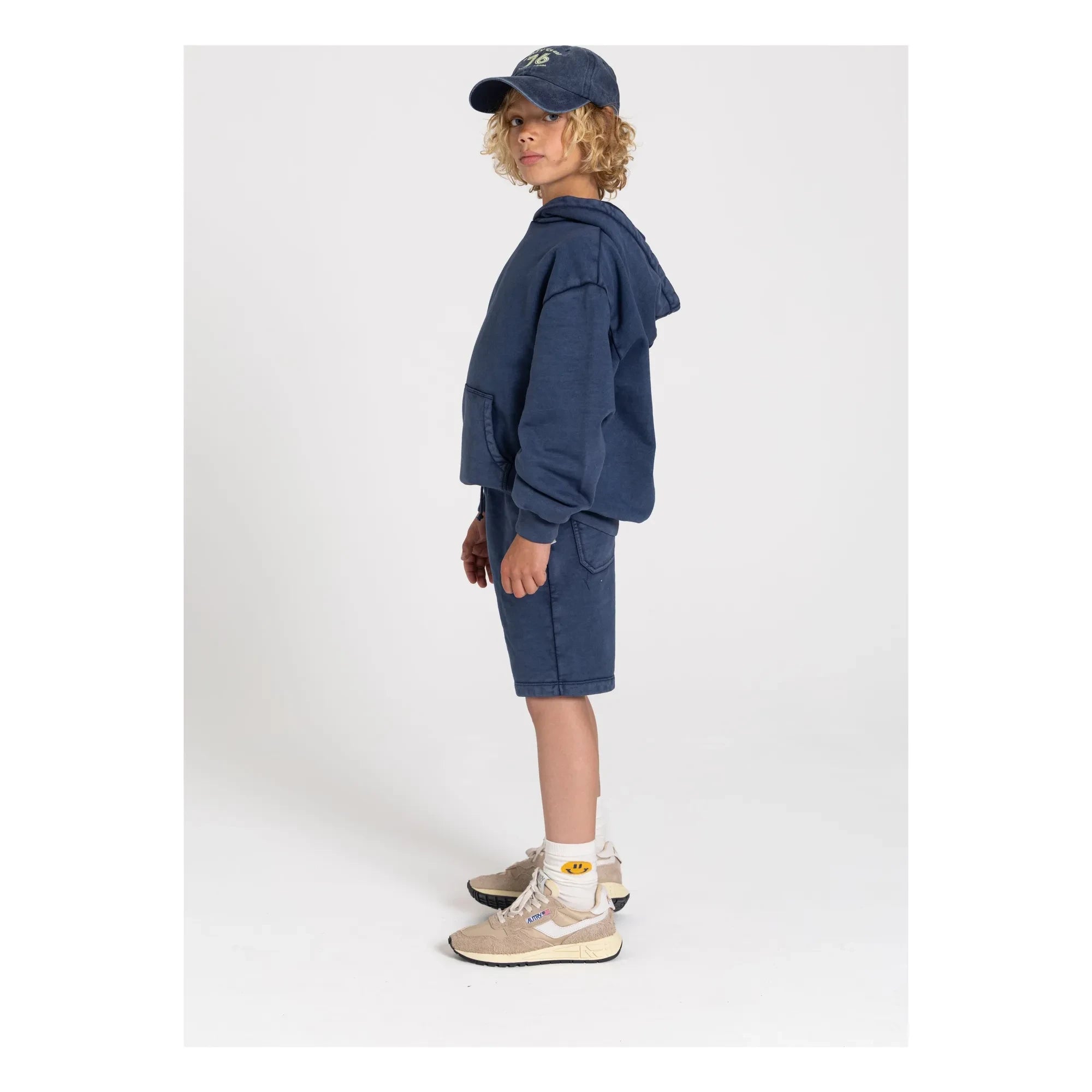 Smallable Kid - Noa Bio-Baumwoll-Sweatshirt | Marineblau